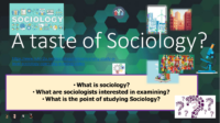 Sociology Taster Session Presentation