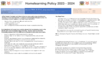 Home Learning Policy