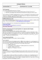 Computer Science – Summer Task 1