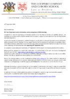 Careers Perosnal Guidance Parental Letter – Year 10