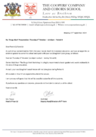 Drugs Alert Letter