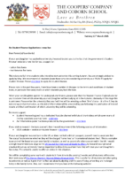 Student Finance Letter 2025