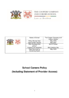 Careers and Provider Access Policy